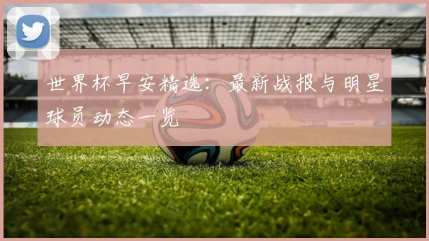 世界杯早安精选：最新战报与明星球员动态一览