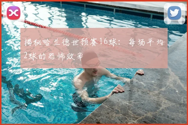 揭秘哈兰德世预赛16球:每场平均2球的恐怖效率